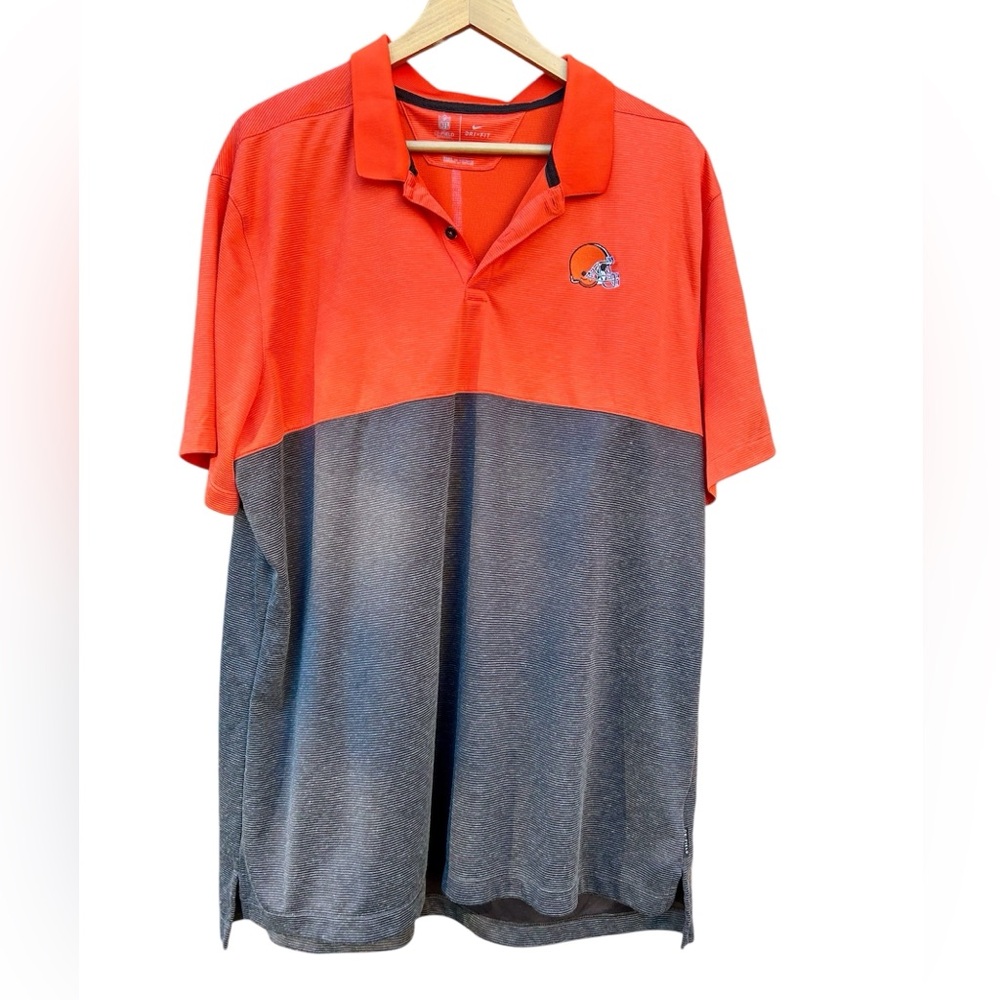 NFL Cleveland Browns Nike Sideline Early Season Performance Polo Sz.XXL